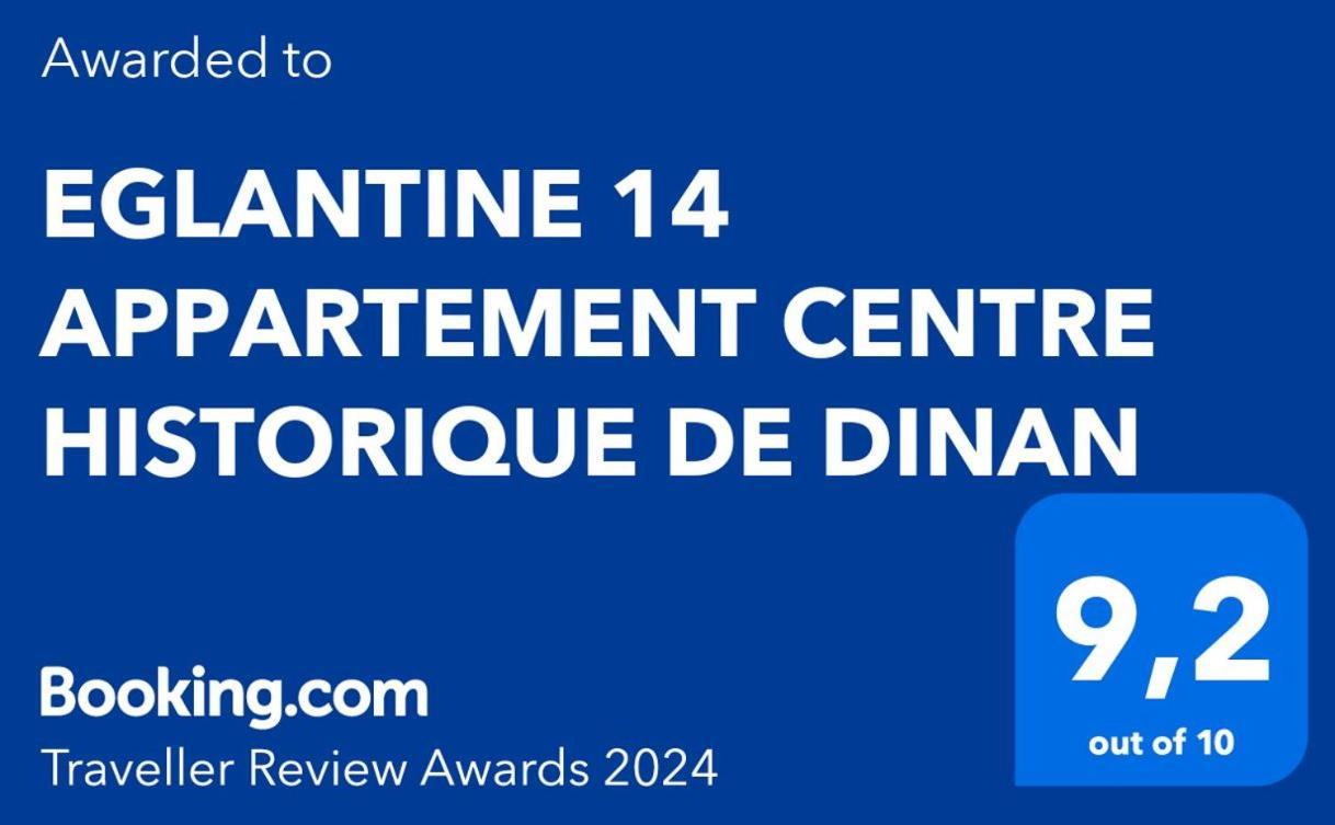 Eglantine 14 Appartement Centre Historique De Dinan Eksteriør bilde