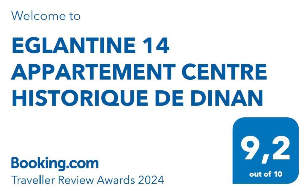 Eglantine 14 Appartement Centre Historique De Dinan Eksteriør bilde